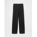 High Rise Stride Wide-Leg Curvy Jean Pantolon цвет: Чёрный