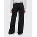 High Rise Stride Wide-Leg Curvy Jean Pantolon цвет: Чёрный