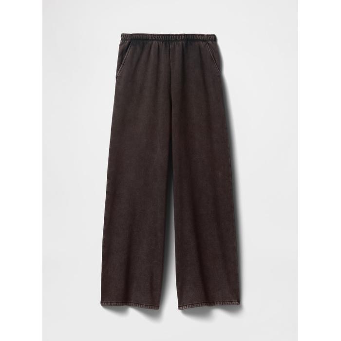 VintageSoft Baggy Wide-Leg Pantolon цвет: Чёрный