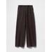 VintageSoft Baggy Wide-Leg Pantolon цвет: Чёрный