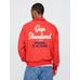 VintageSoft Gap Logo Polo Sweatshirt цвет: Красный