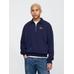 VintageSoft Gap Logo Polo Sweatshirt цвет: Синий