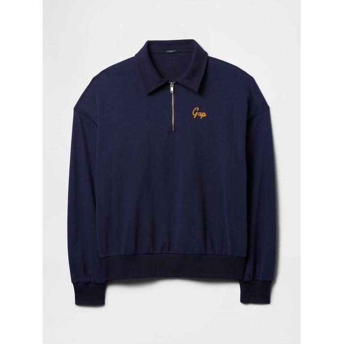 VintageSoft Gap Logo Polo Sweatshirt цвет: Синий