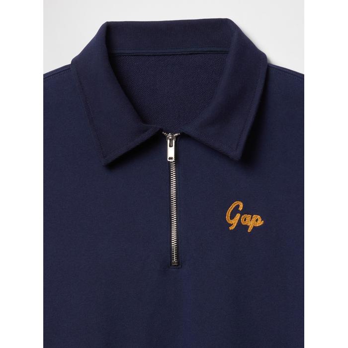 VintageSoft Gap Logo Polo Sweatshirt цвет: Синий