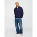 VintageSoft Gap Logo Polo Sweatshirt цвет: Синий