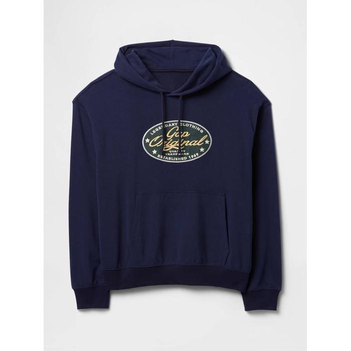 VintageSoft Gap Logo Kapüşonlu Sweatshirt цвет: Синий