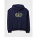 VintageSoft Gap Logo Kapüşonlu Sweatshirt цвет: Синий