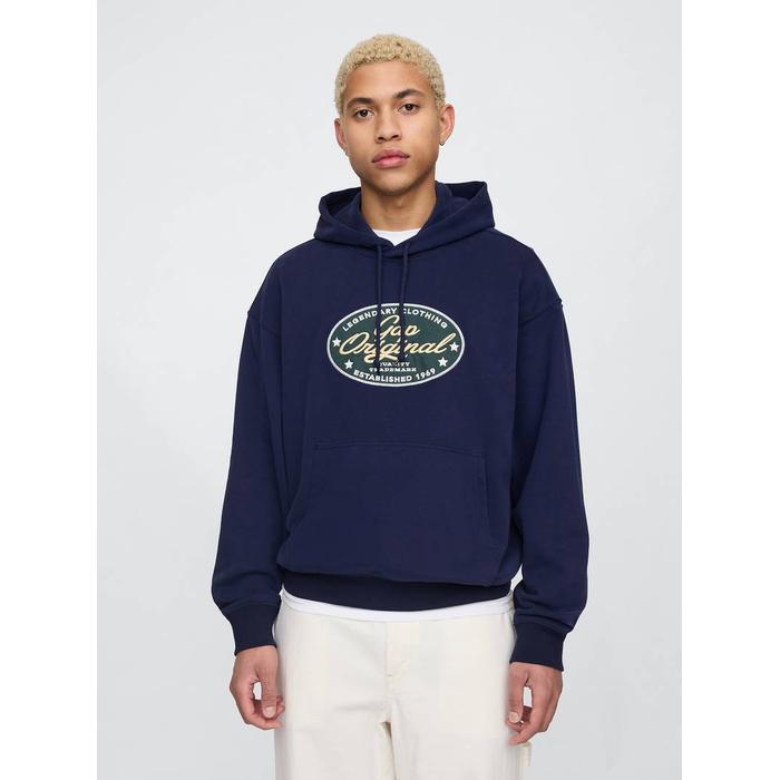VintageSoft Gap Logo Kapüşonlu Sweatshirt цвет: Синий