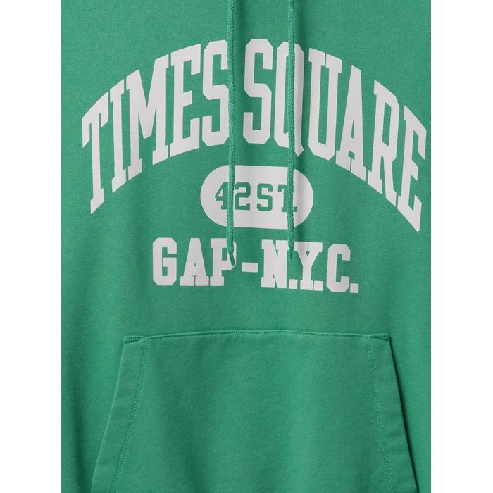 Толстовка с капюшоном с логотипом Gap в Нью-Йорке цвет: Зелёный