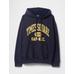 Gap Logo NYC Kapüşonlu Sweatshirt цвет: Синий