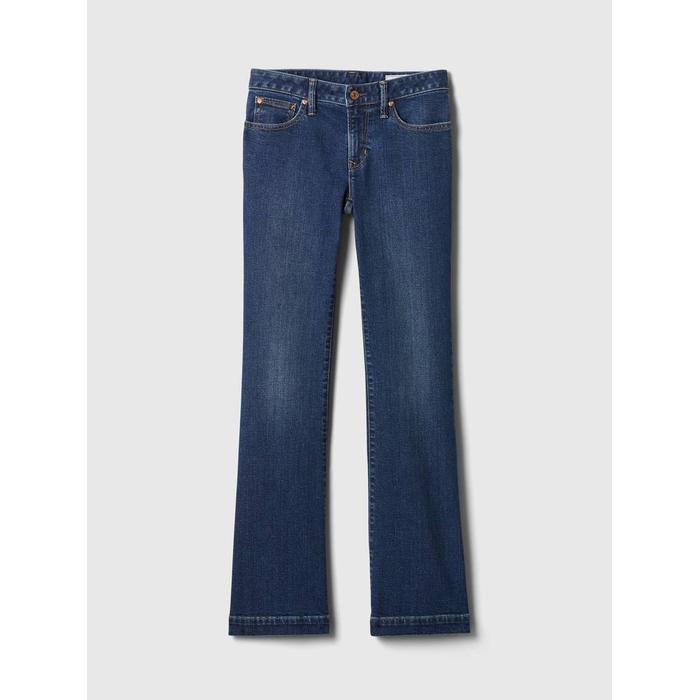 Low Rise Bootcut Jean Pantolon