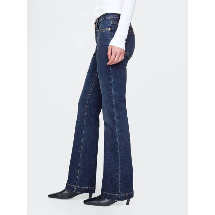 Low Rise Bootcut Jean Pantolon