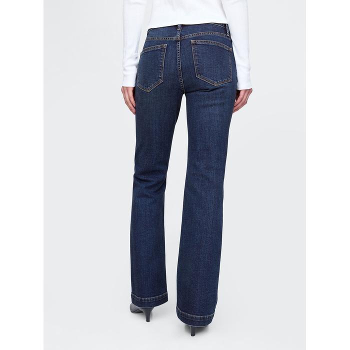 Low Rise Bootcut Jean Pantolon