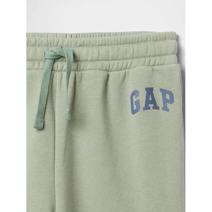 Relaxed Спортивные штаны джоггера из флиса с логотипом Gap цвет: Зелёный