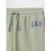 Relaxed Спортивные штаны джоггера из флиса с логотипом Gap цвет: Зелёный
