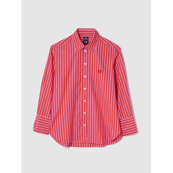 Poplin Big Gömlek цвет: Розовый