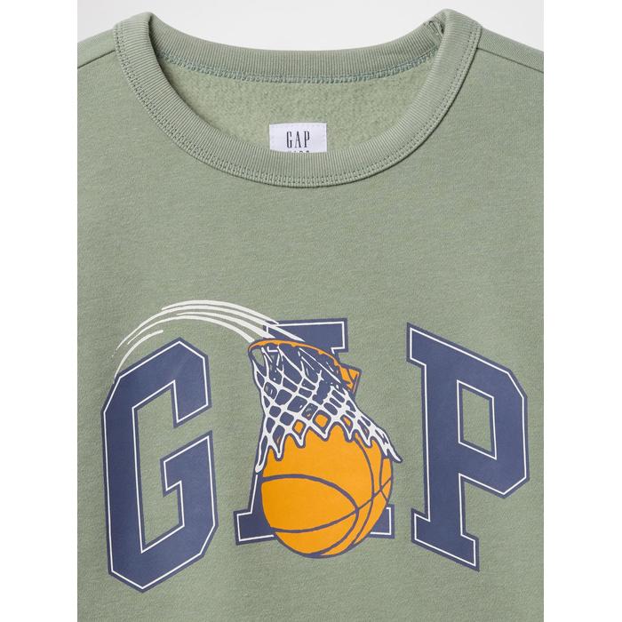 Толстовка с логотипом Gap цвет: Хаки