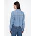 UltraSoft Relaxed Crop Icon Denim Ceket цвет: Голубой