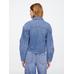 SuperSoft Barrel Sleeve Icon Denim Ceket цвет: Голубой