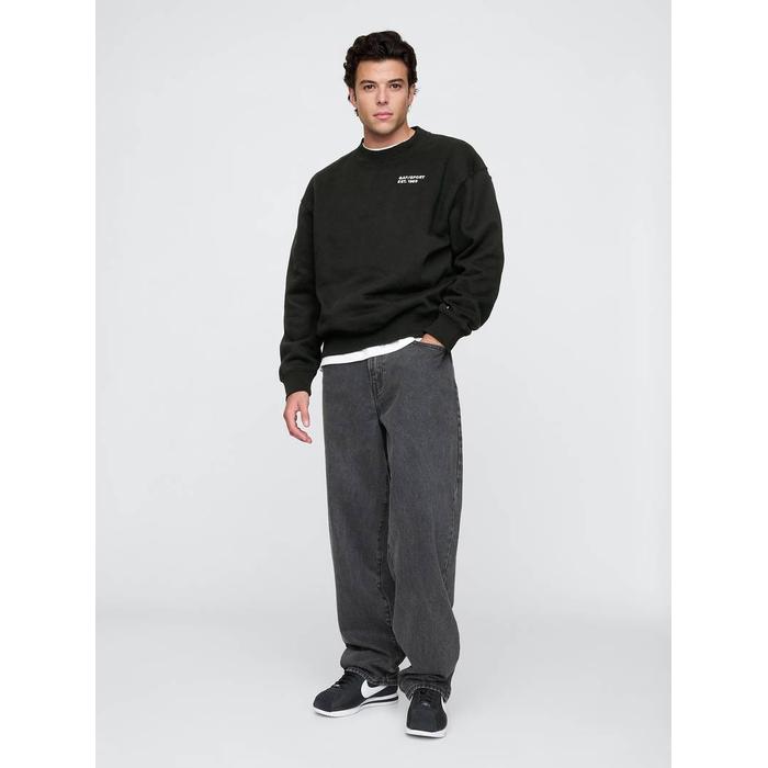 Gap Logo Vintage Soft Fleece Sweatshirt цвет: Чёрный