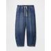 Mid Rise Supersoft Pull-On Barrel Jean Pantolon цвет: Голубой