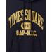 Gap Logo NYC Kapüşonlu Sweatshirt цвет: Синий