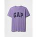 Повседневная футболка с логотипом Soft Gap цвет: Фиолетовый