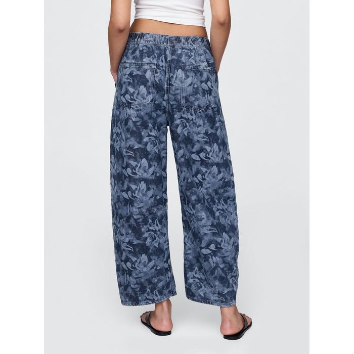 Mid Rise UltraSoft Easy Horseshoe Jean Pantolon цвет: Голубой