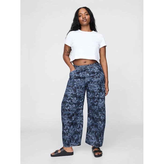Mid Rise UltraSoft Easy Horseshoe Jean Pantolon цвет: Голубой