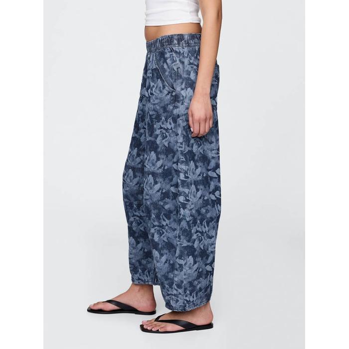 Mid Rise UltraSoft Easy Horseshoe Jean Pantolon цвет: Голубой