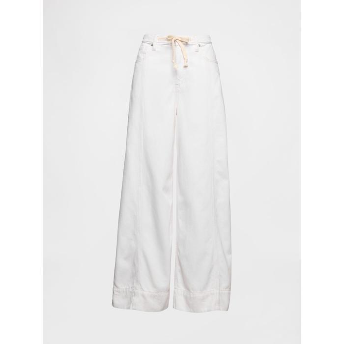 Mid Rise UltraSoft Baggy Jean Pantolon цвет: Белый