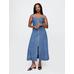 UltraSoft Denim Maxi Elbise цвет: Голубой