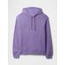 Gap Logo Relaxed Fleece Sweatshirt цвет: Фиолетовый