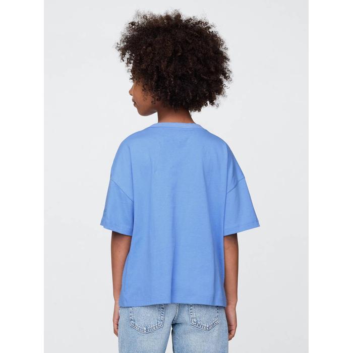 Gap × Disney Детская футболка с графическим рисунком цвет: Голубой