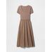Poplin Midi Elbise цвет: Бежевый