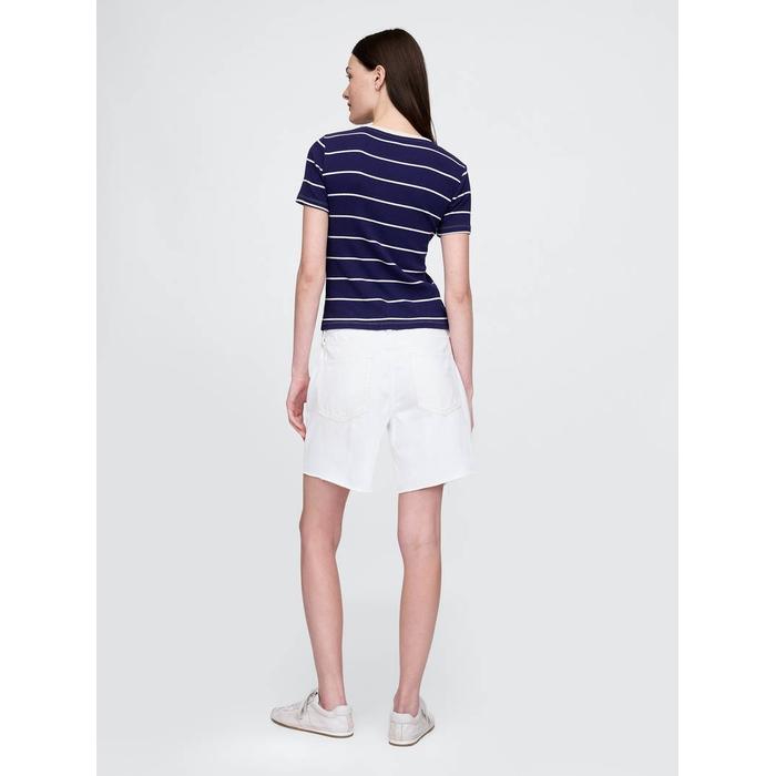 Modern Футболка с укороченным логотипом Gap цвет: Синий