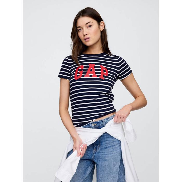 Комплект футболок с коротким рукавом и логотипом Gap из 2 предметов цвет: Коричневый