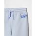 Relaxed Спортивные штаны джоггера из флиса с логотипом Gap цвет: Голубой