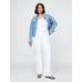High Rise '70s Flare Jean Pantolon цвет: Белый