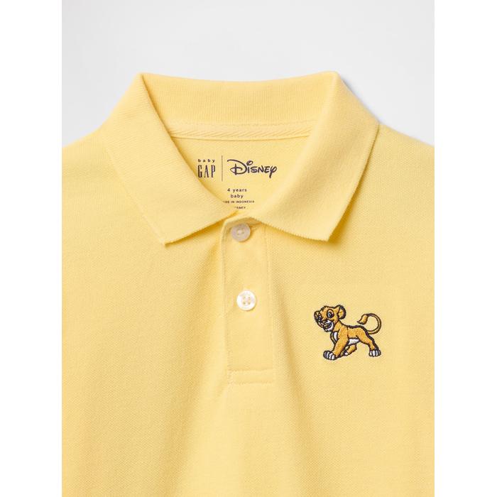 Disney Футболка-поло Pique цвет: Жёлтый