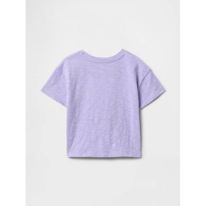 Футболка с логотипом Gap цвет: Фиолетовый