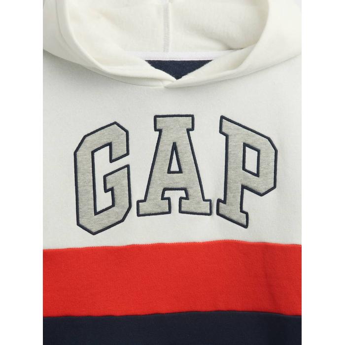 Толстовка с цветным блоком с логотипом Gap цвет: Белый