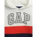 Толстовка с цветным блоком с логотипом Gap цвет: Белый