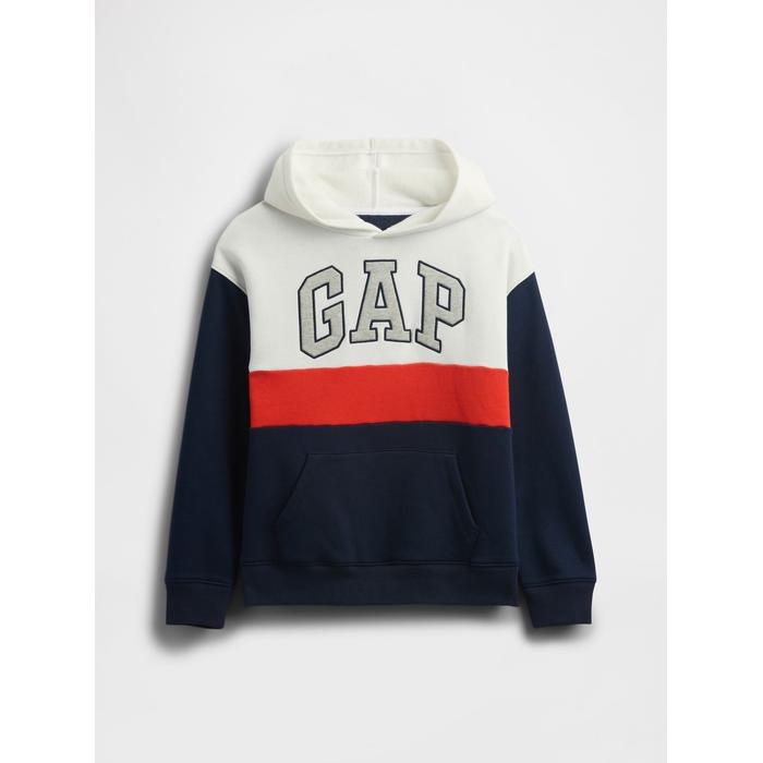Толстовка с цветным блоком с логотипом Gap цвет: Белый