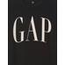 Футболка с логотипом Gap цвет: Чёрный