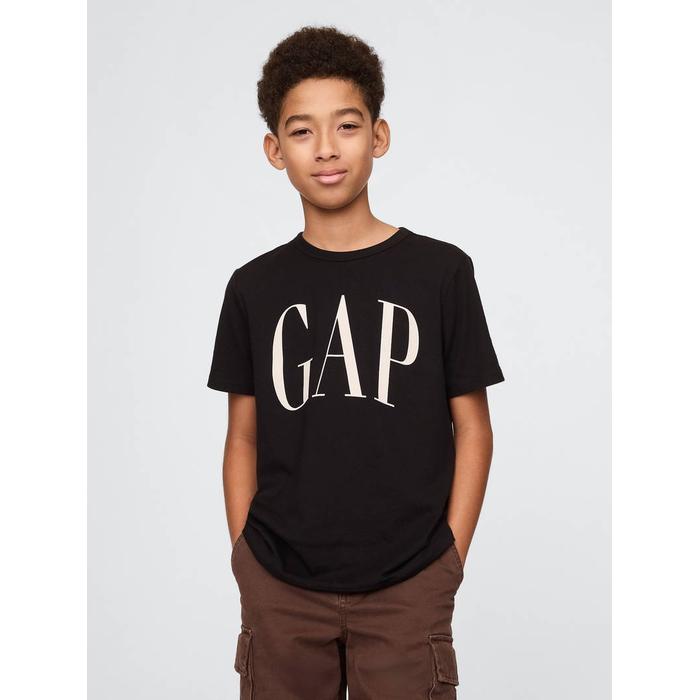 Футболка с логотипом Gap цвет: Чёрный
