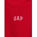 Майка с логотипом Gap цвет: Красный