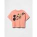 Gap × Disney Графическая футболка цвет: Оранжевый