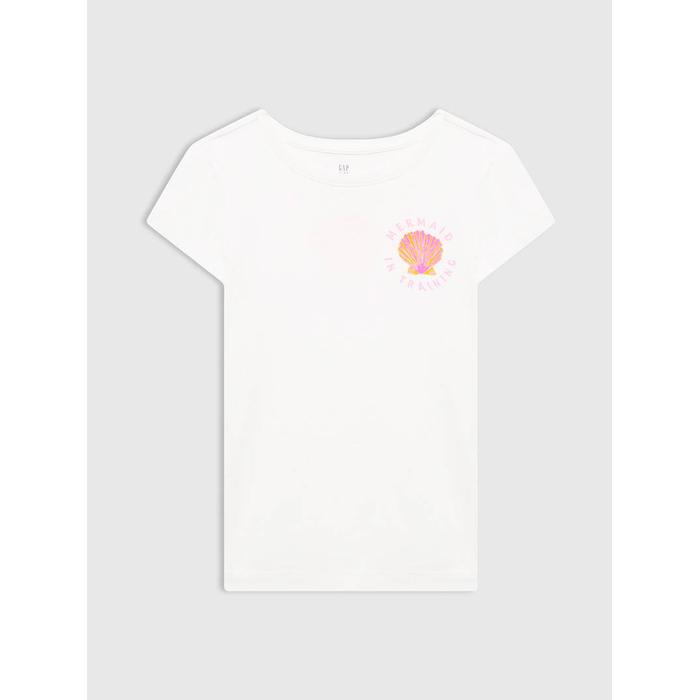 Футболка с логотипом Gap цвет: Белый