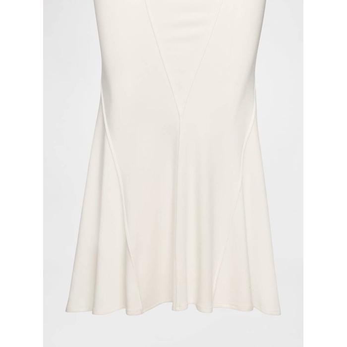 GapStudio Jersey Elbise цвет: Белый